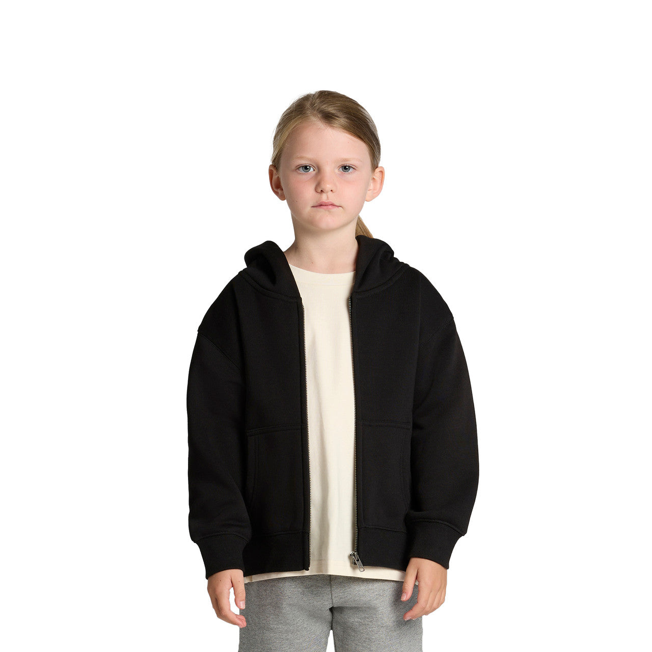 AS Colour Kids Relax Zip Hood 3038