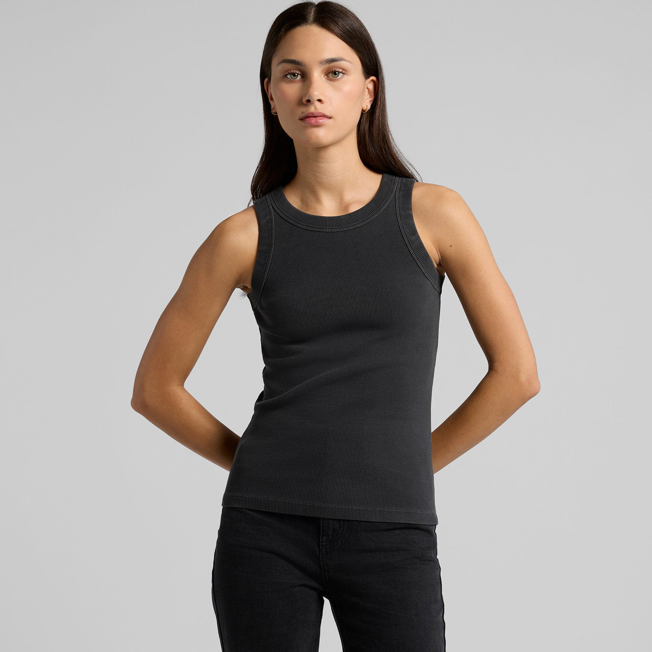 AS Colour Wo's Faded Organic Rib Tank 4034