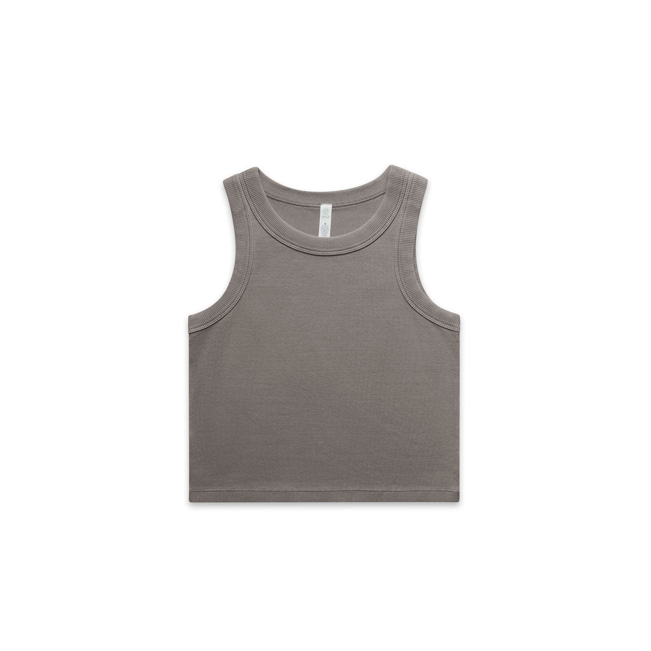 AS Colour Wo's Faded Organic Rib Crop Tank 4035