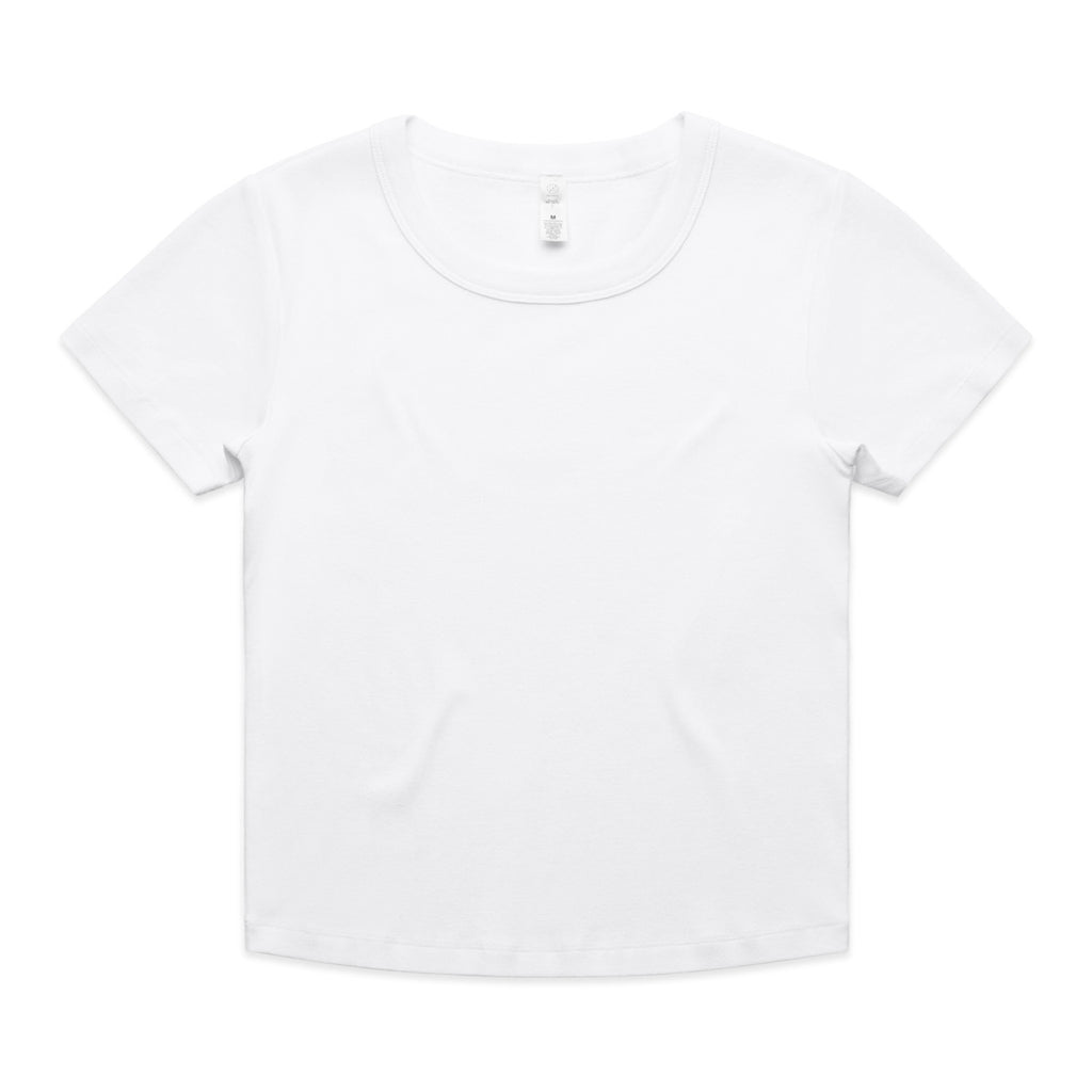 AS Colour Wo's Organic Rib Baby Tee 4074