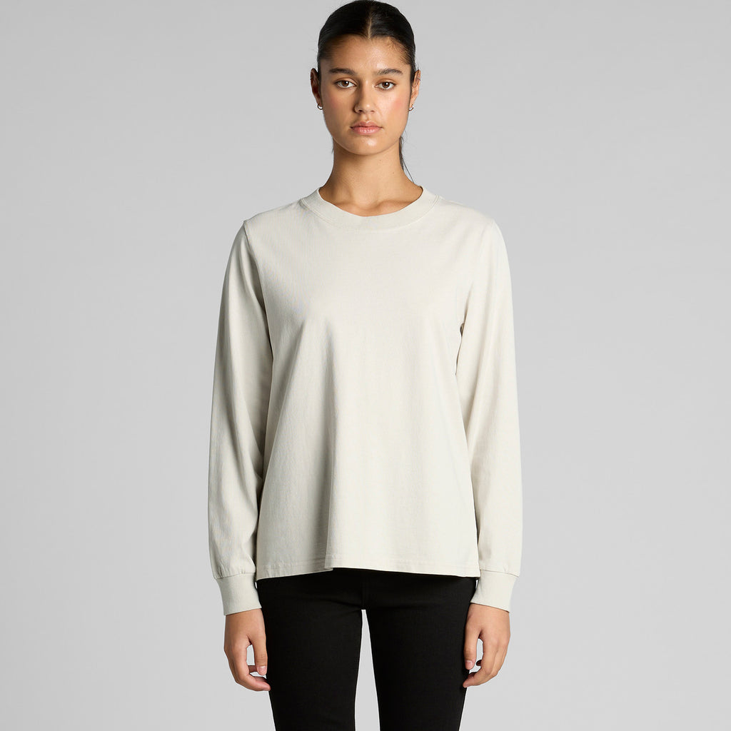 AS Colour Wo's Heavy Faded L/S Tee 4083