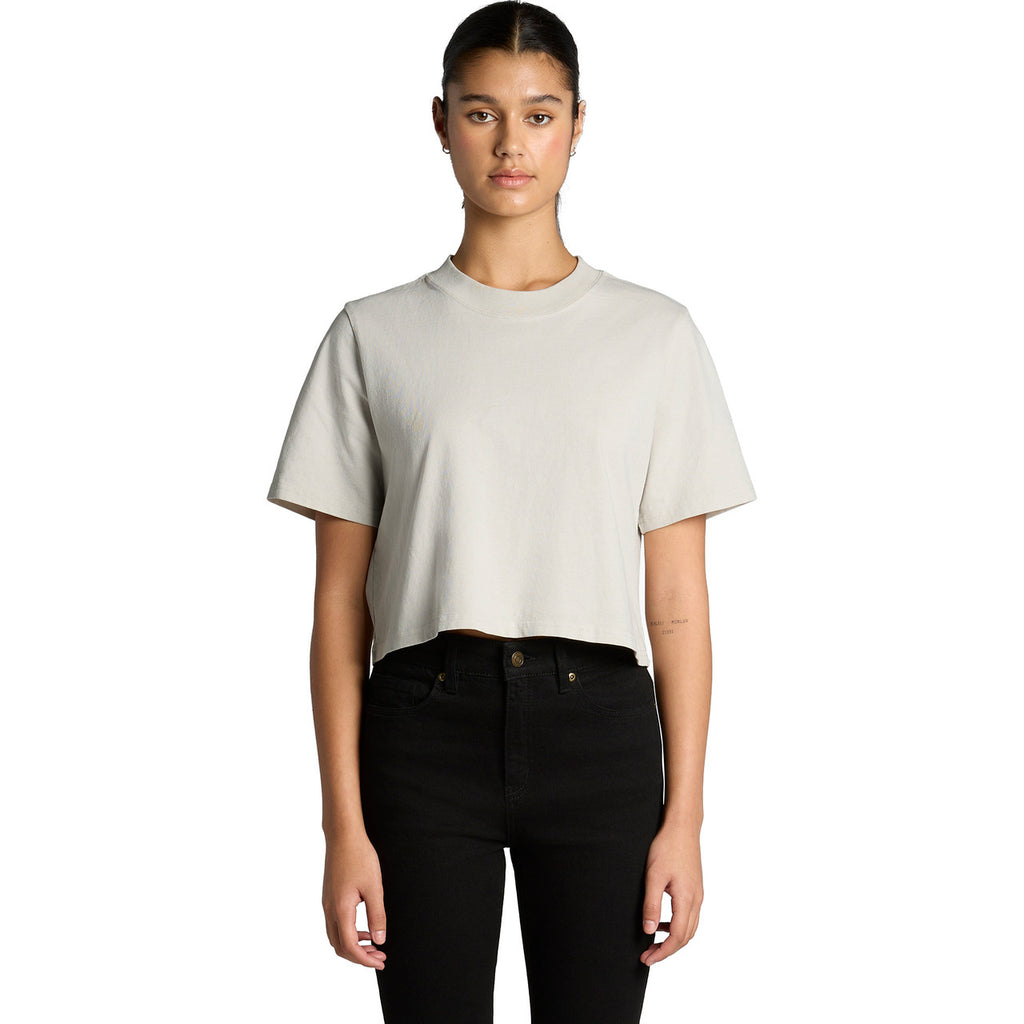 AS Colour Wo's Heavy Faded Crop Tee 4089