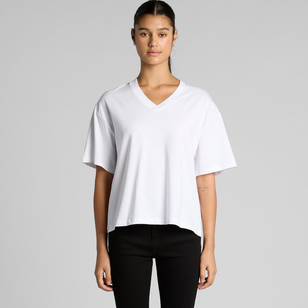 AS Colour Wo's Martina V Neck Tee 4095