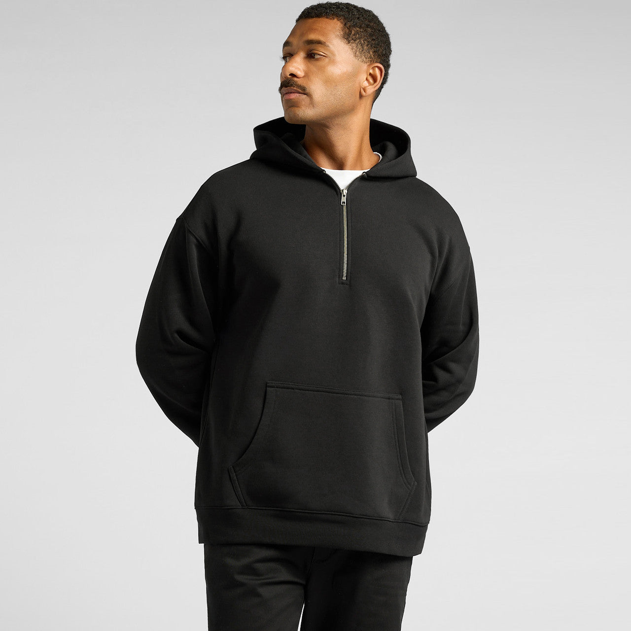 AS Colour Relax Half Zip Hood 5164