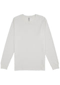 Mens Basis Long Sleeve Tee - Ecru