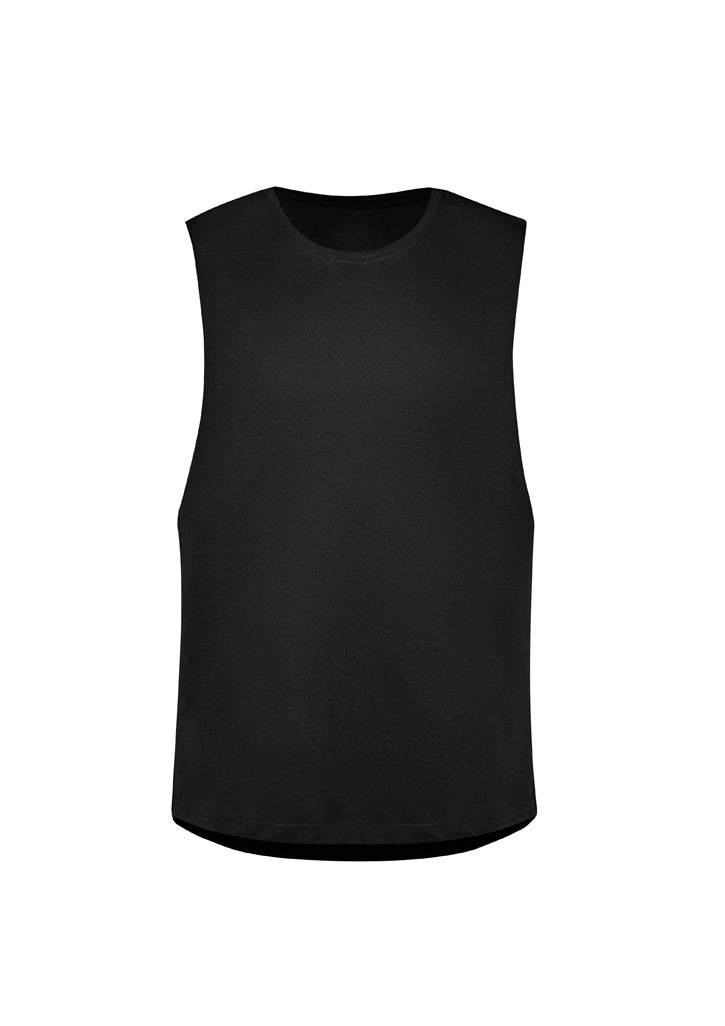 Mens Streetworx Sleeveless Tee - Black