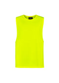 Mens Hi Vis Sleeveless Tee - Yellow