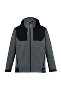 Unisex Streetworx Stretch Waterproof Jacket - Charcoal/Black
