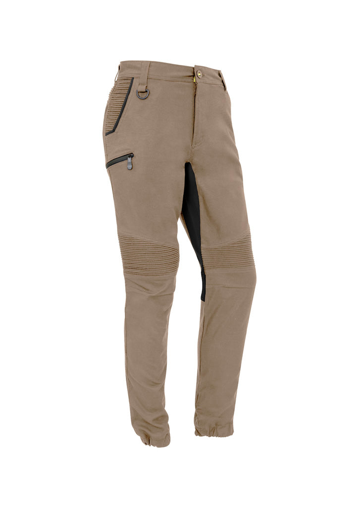 Mens Streetworx Stretch Pant - Cuffed - Khaki