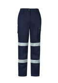Womens Essential Stretch Taped Cargo Pant - Navy