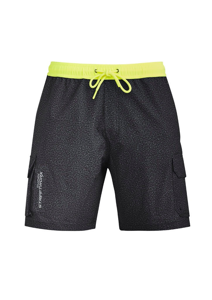 Mens Streetworx Board Short - Grey Marle