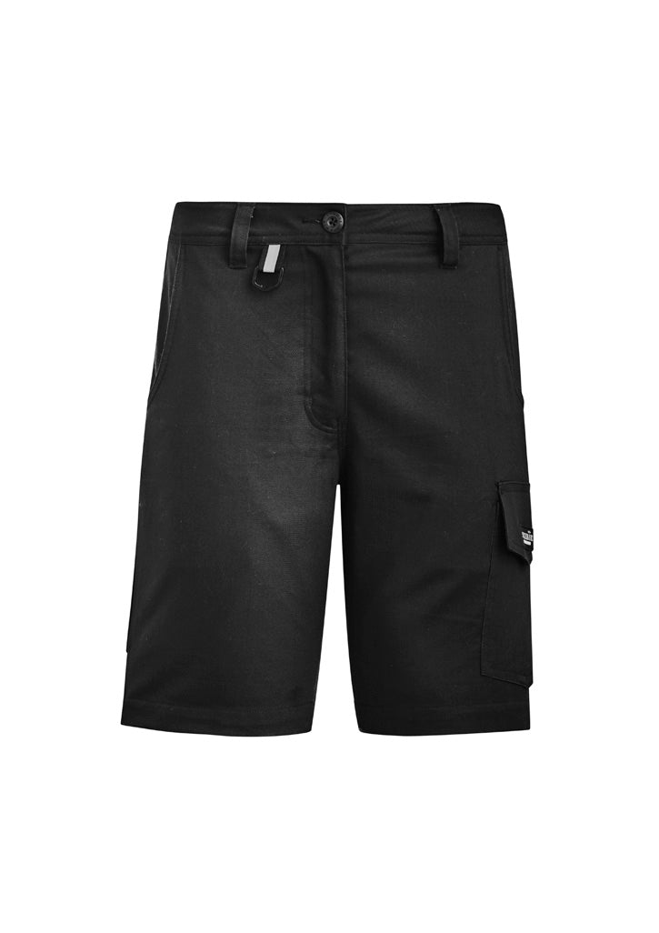 Womens Rugged Cooling Vented Short - Black