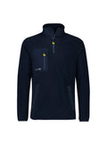 Unisex Streetworx Lightweight 1/4 Zip Polar Fleece - Navy