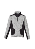 Unisex Streetworx Reinforced 1/4 Zip Pullover - Grey