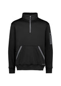 Unisex Streetworx Water Resistant 1/4 Zip Pullover - Black