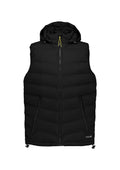 Unisex Streetworx Hooded Puffer Vest - Black