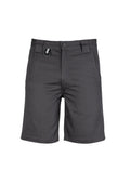 Mens Plain Utility Short - Charcoal