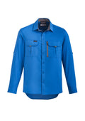 Mens Outdoor Long Sleeve Shirt - Cobalt