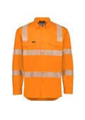 Mens VIC Rail Shirt - Segmented Tape - Vic Rail Orange