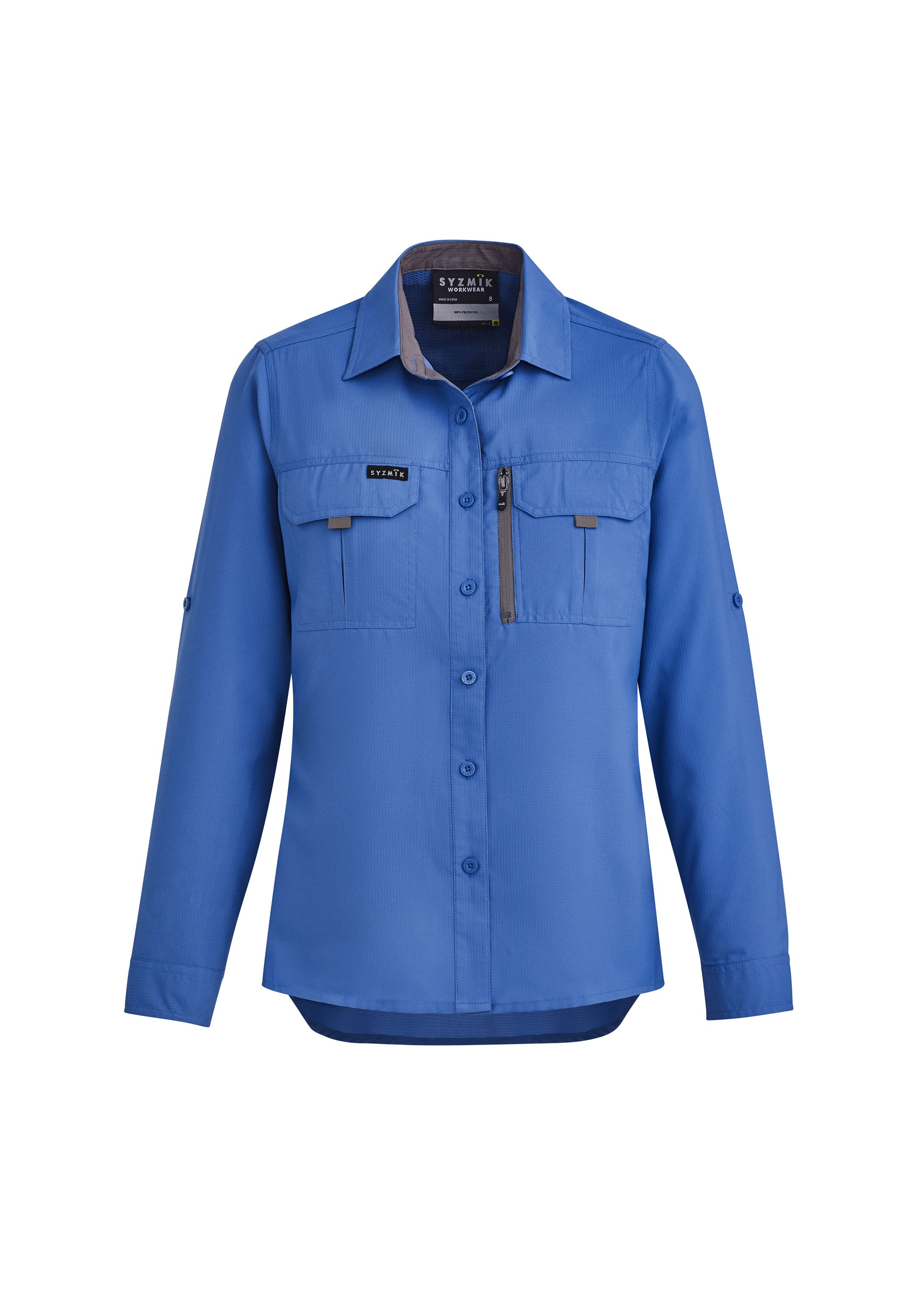 Womens Outdoor Long Sleeve Shirt - Blue