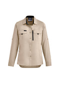 Womens Outdoor Long Sleeve Shirt - Sand